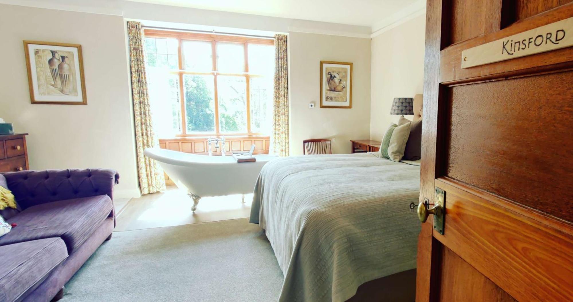 Luxury Bed And Breakfast At Bossington Hall In Exmoor, Somerset 폴록 외부 사진