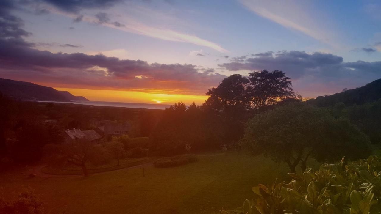 Luxury Bed And Breakfast At Bossington Hall In Exmoor, Somerset 폴록 외부 사진