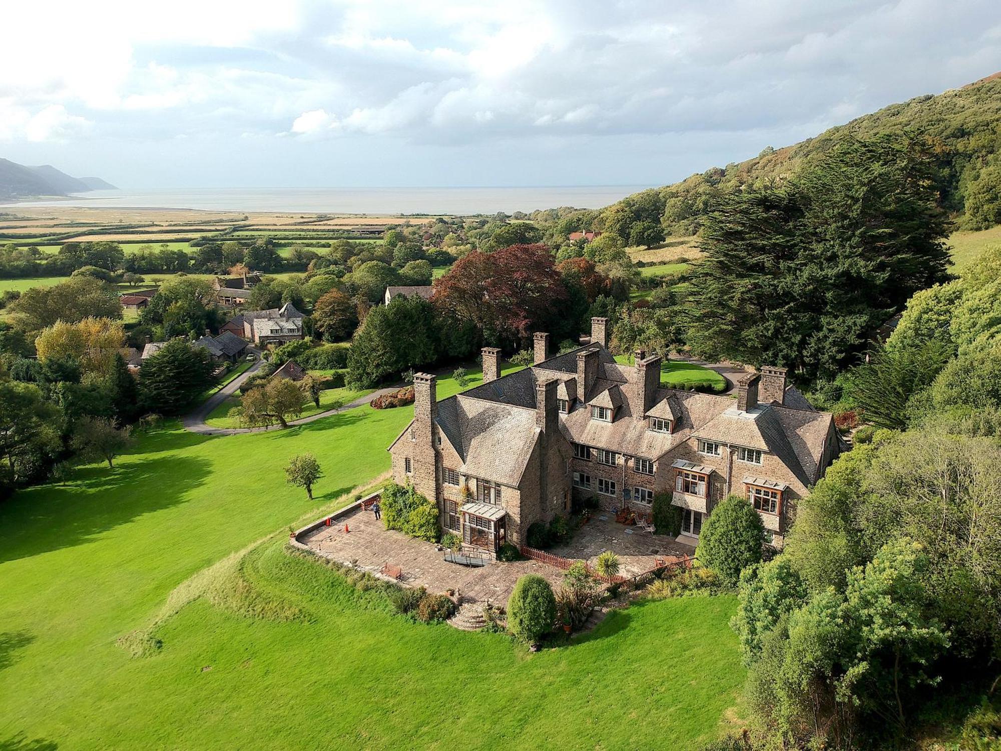 Luxury Bed And Breakfast At Bossington Hall In Exmoor, Somerset 폴록 외부 사진